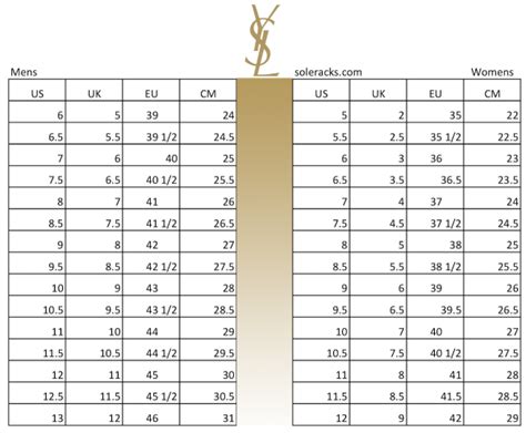 saint laurent shoes size chart|saint laurent on wide foot.